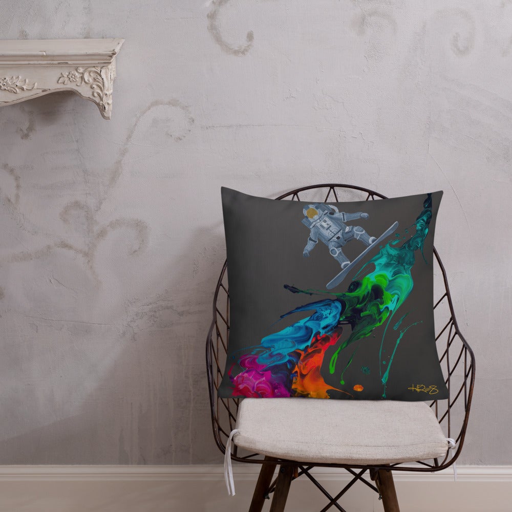 Graffiti Pillow Abstract Art Throw Pillow Pillow Insert 